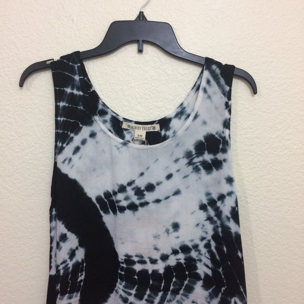 Beach by Exist Tie Dye Coverup Tunic Dress - Picture 3 of 10